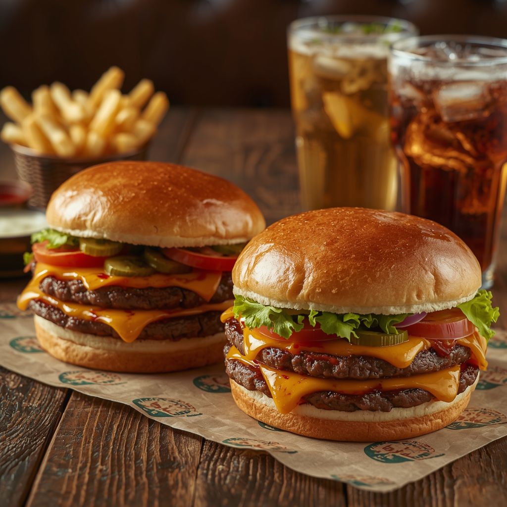 Double Smash Burger Box